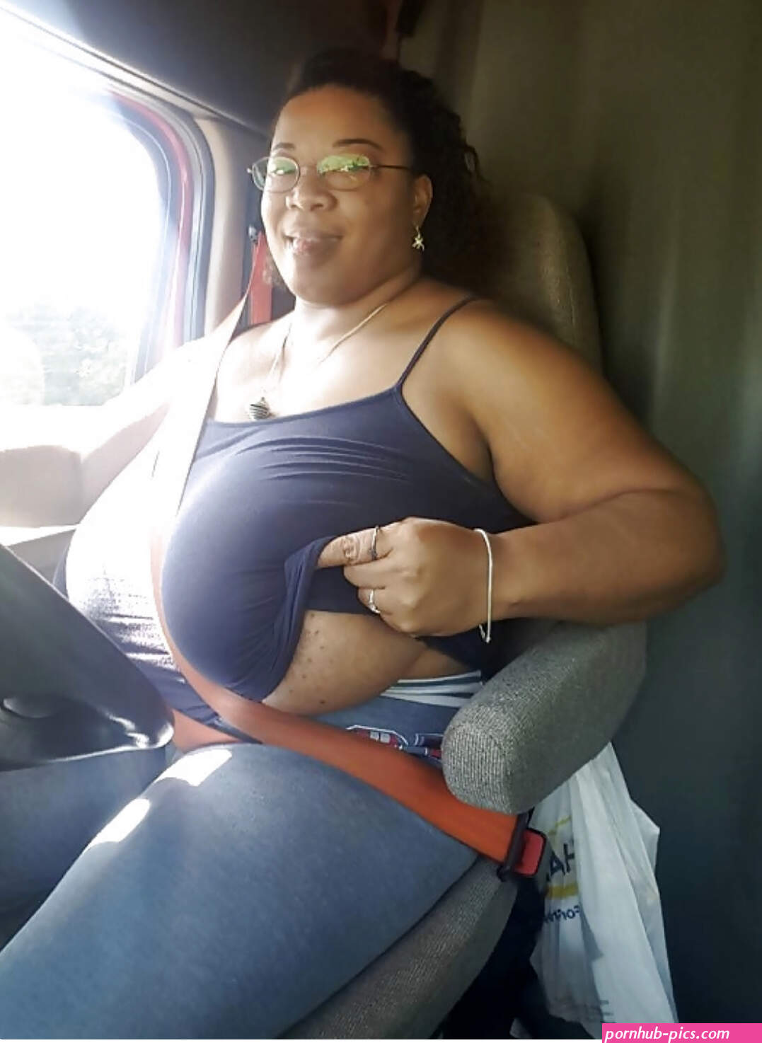 Big Tits at the workplace