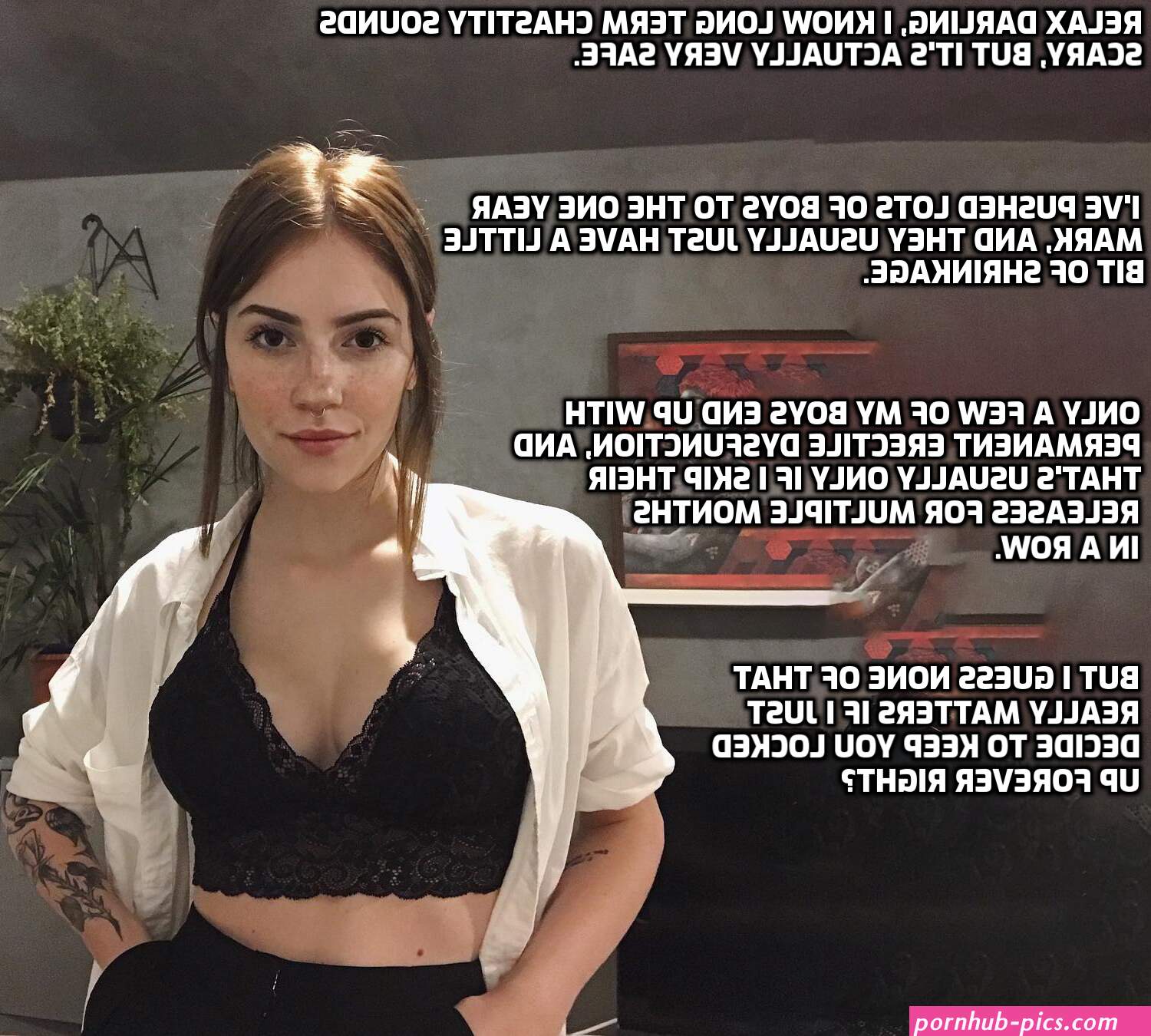 Permanent Chastity Captions