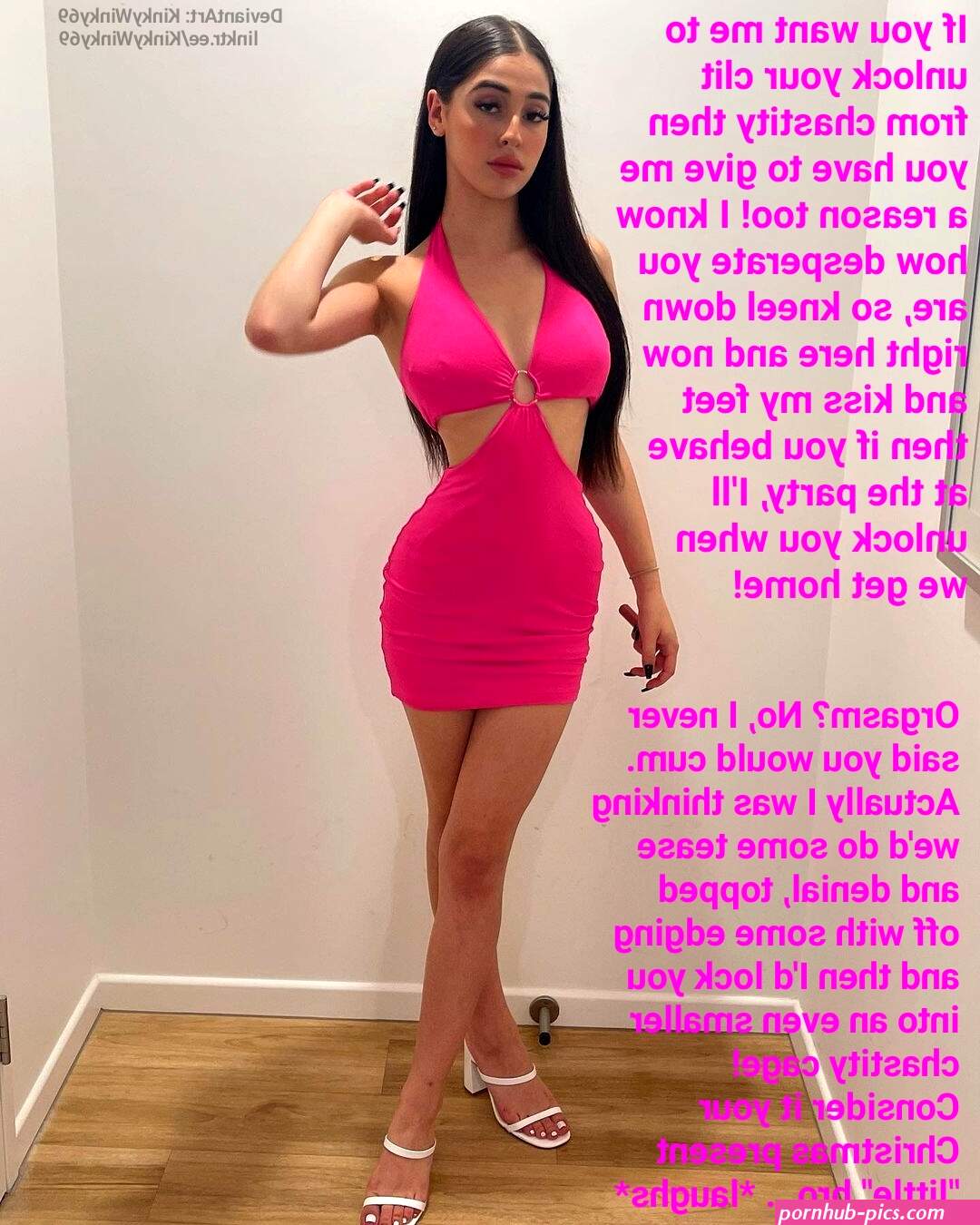 Chav Sister Chastity Femdom Caption by KinkyWinky69 on DeviantArt