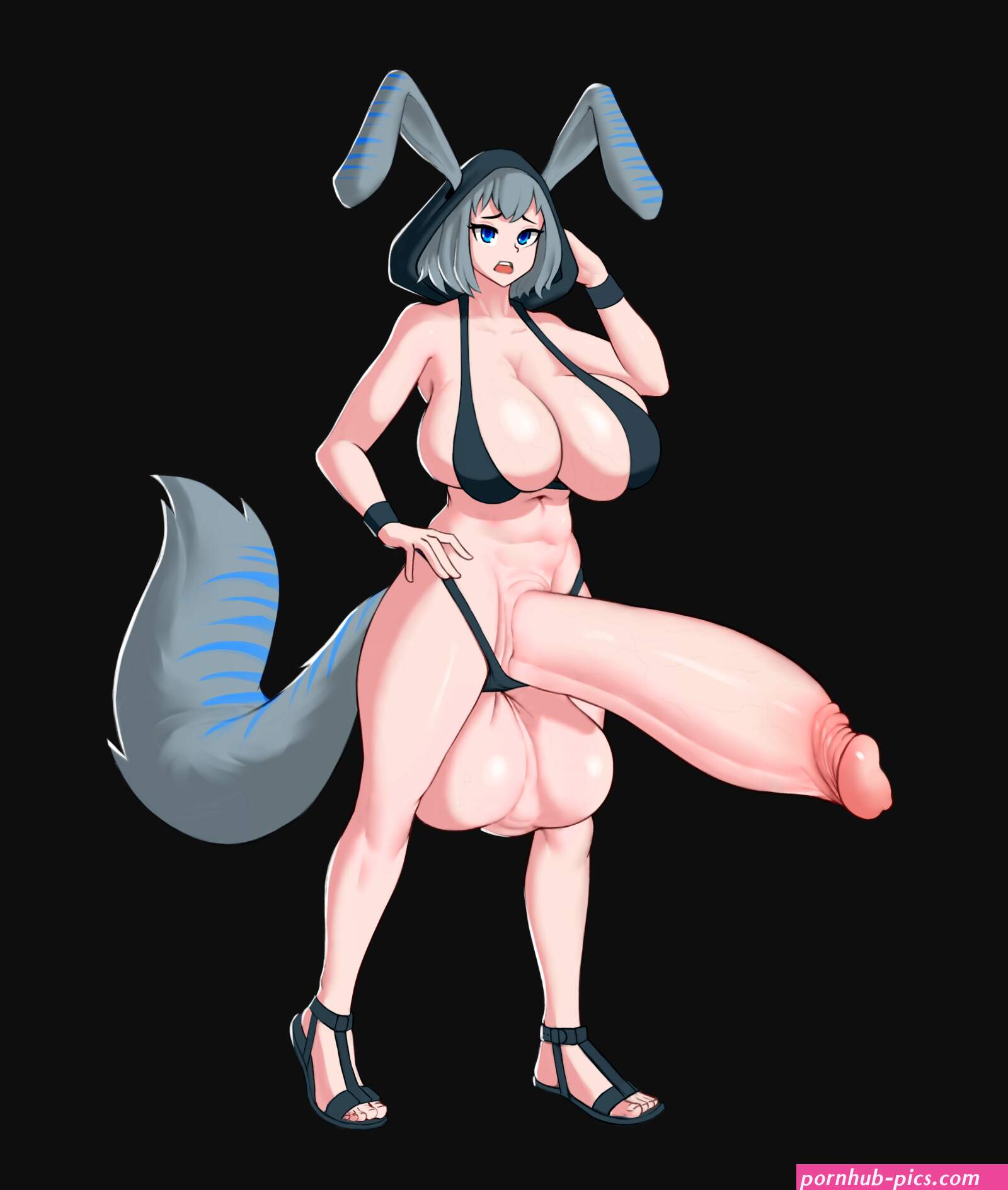 Bun Hyper Futa [Request] by UnusualDan on Newgrounds