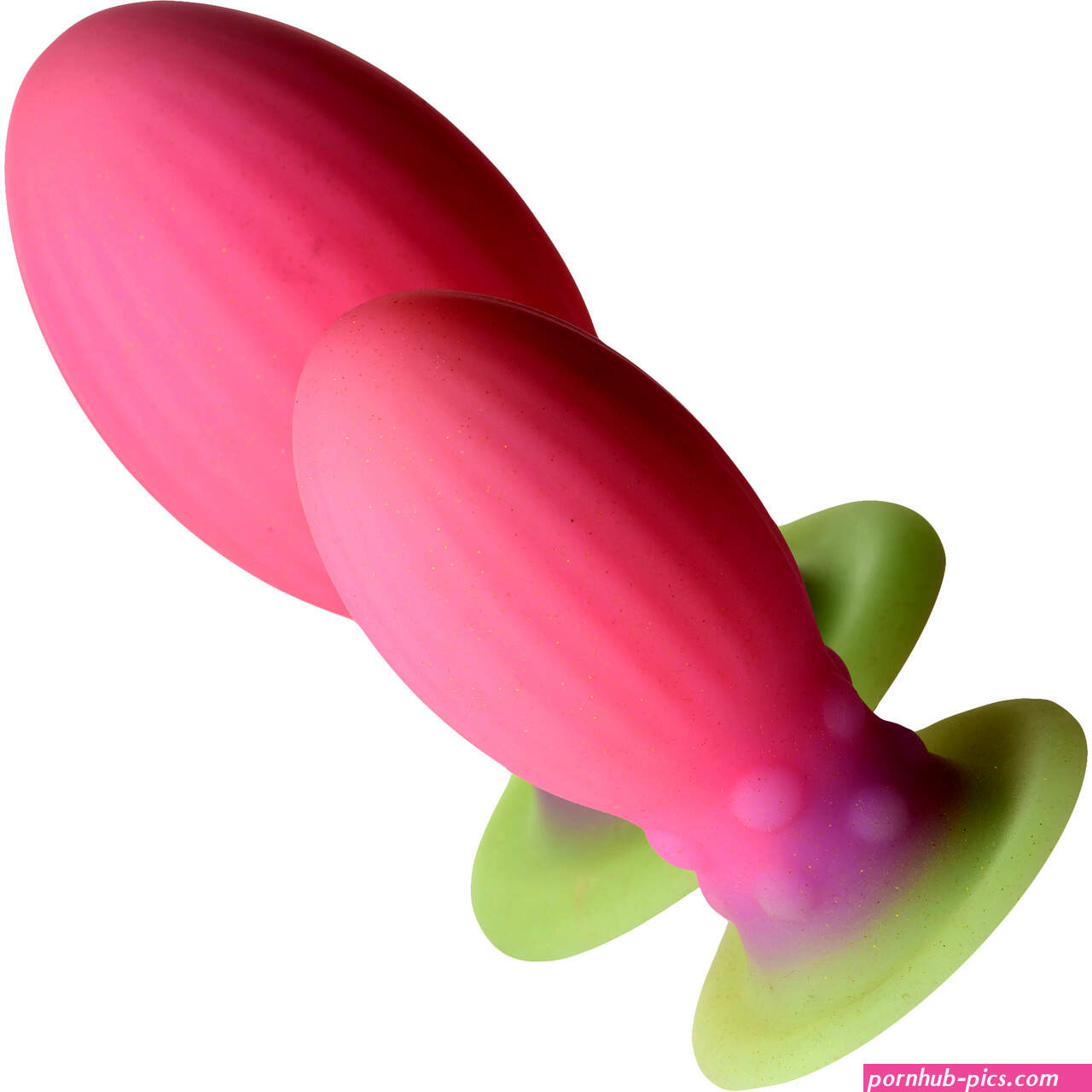 Xeno Egg Glow In The Dark Silicone Egg 6.9 Silicone Suction Cup Dildo By Creature Cocks -