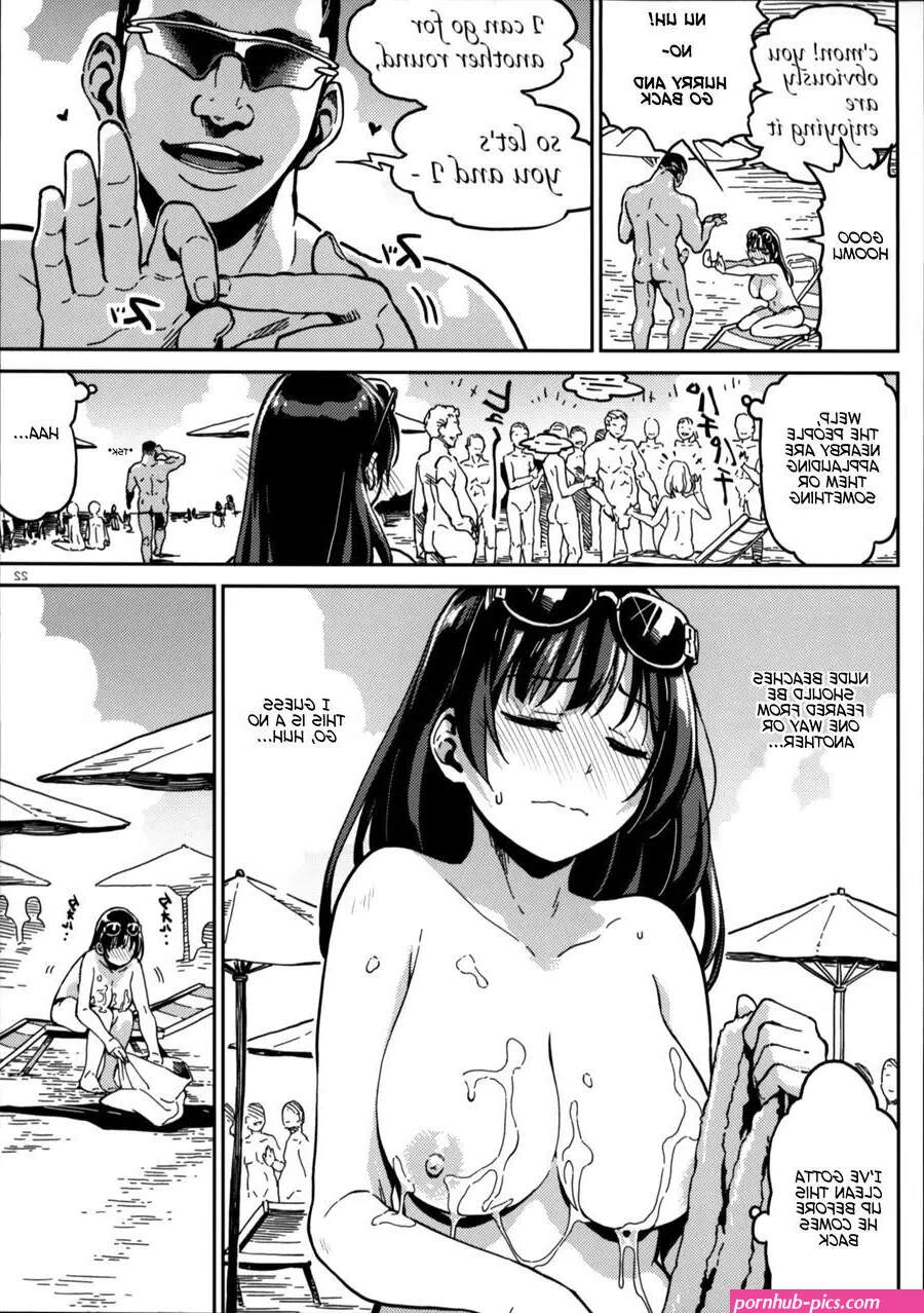 Nudist beach manga
