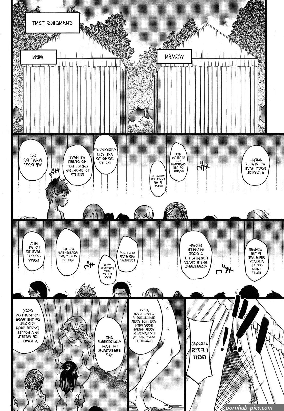 Shiwasu no Okina] Nudist Beach ni Syuugaku Ryokoude!! Ch. 1-9