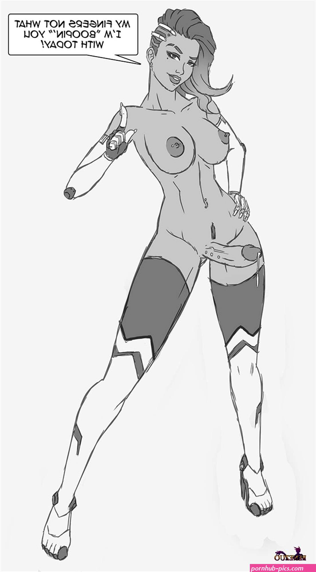Futapo Sombra Overwatch Futanari Rule34 Cartoon Porn Hentai Nudes (86) | Futapo!