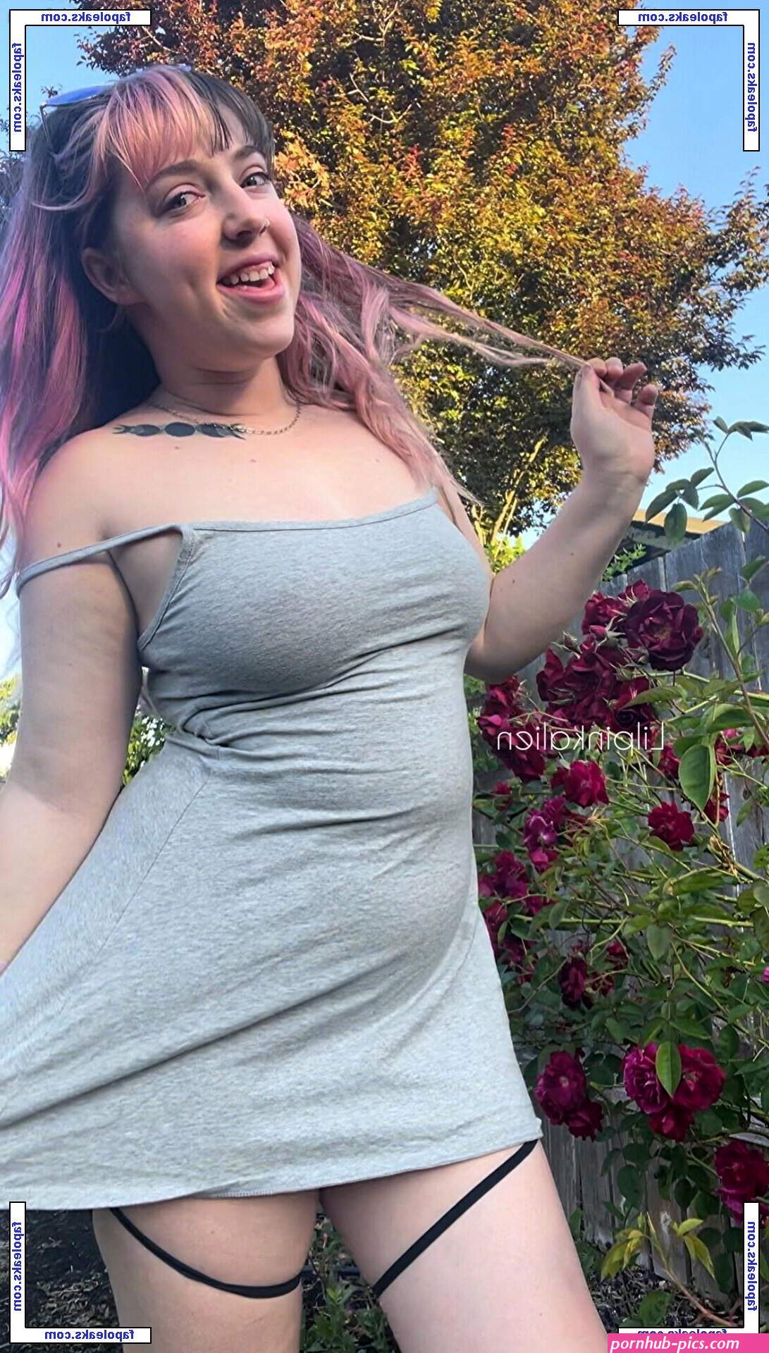 lilpinkalien / lil.pink.alien95 слитое обнаженное фото #0660
