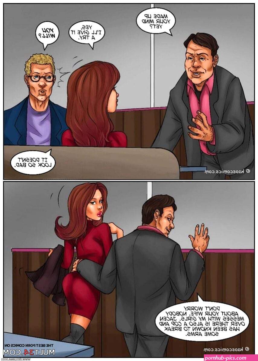 Recession Blues: Wife Forced to Strip porn comic