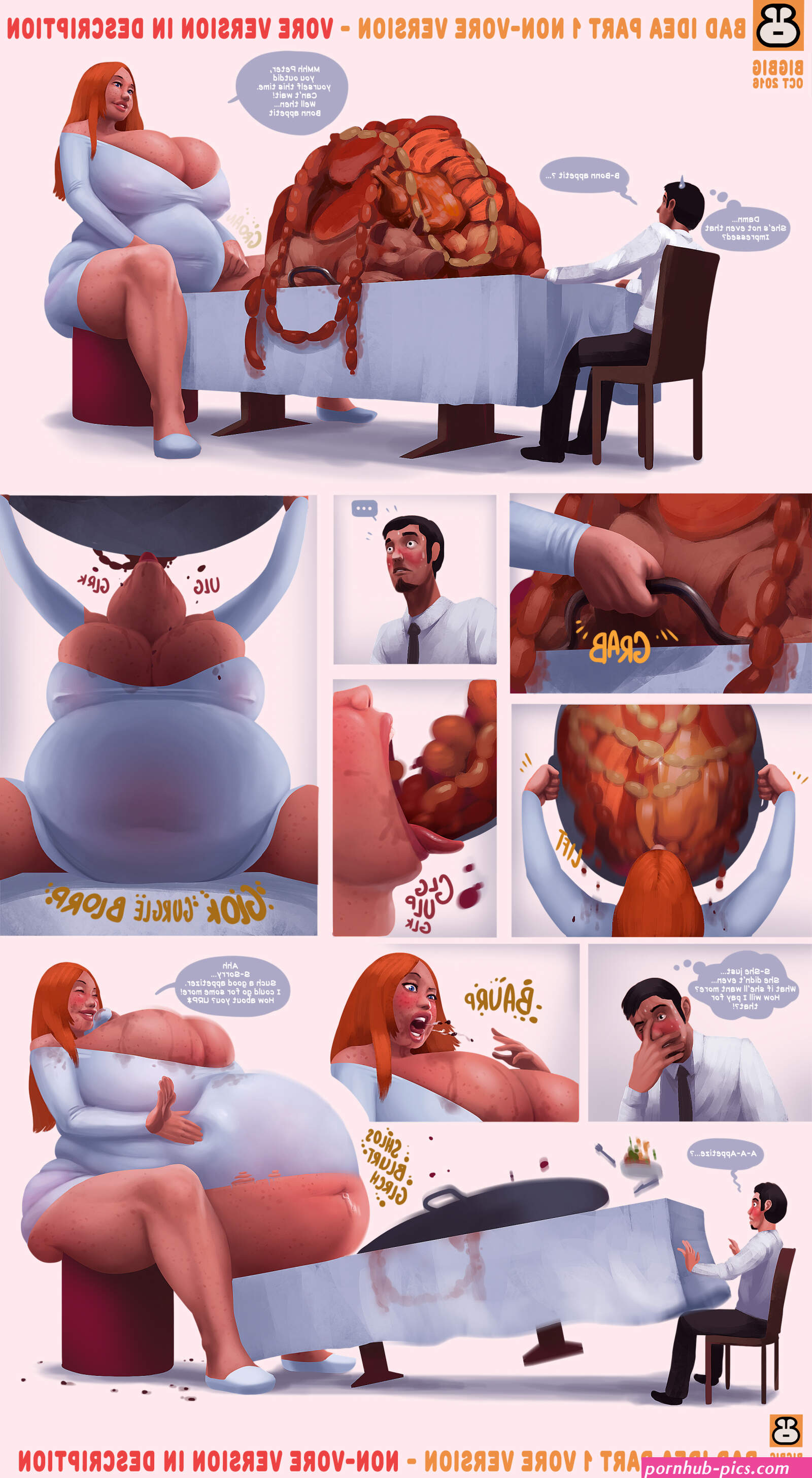 Bad Idea part1 VORE-VERSION in description by BIGBIG-on-DA on DeviantArt