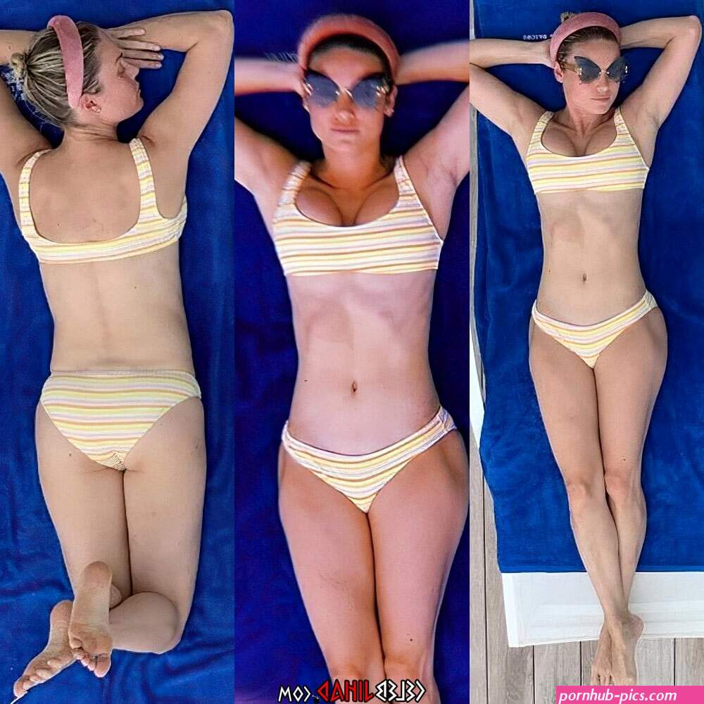 Brie Larson Tits And Ass In A Bikini