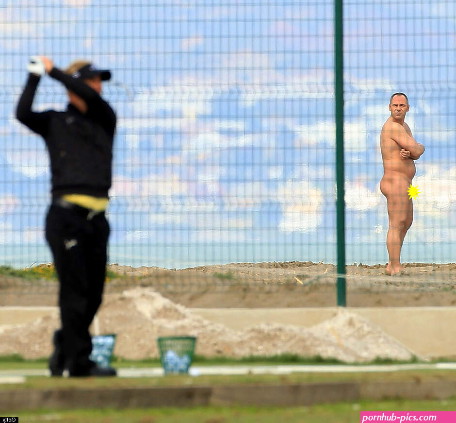 Naked Spectators Watch Golf Tournament In Spain PICTURES