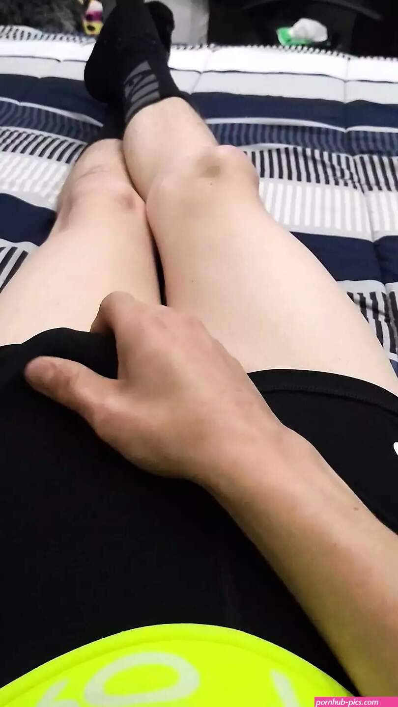 I explode cum all over myself wearing nike pro shorts