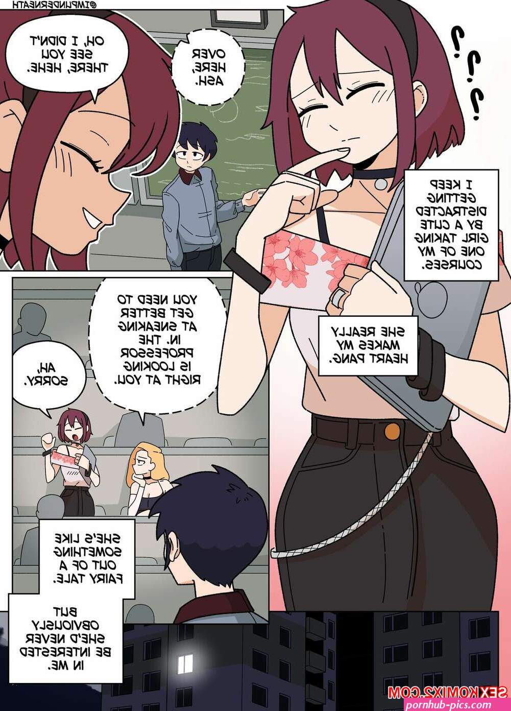 Porn comic Professional Possession. Imp Underneath Sex comic sexy brunette was