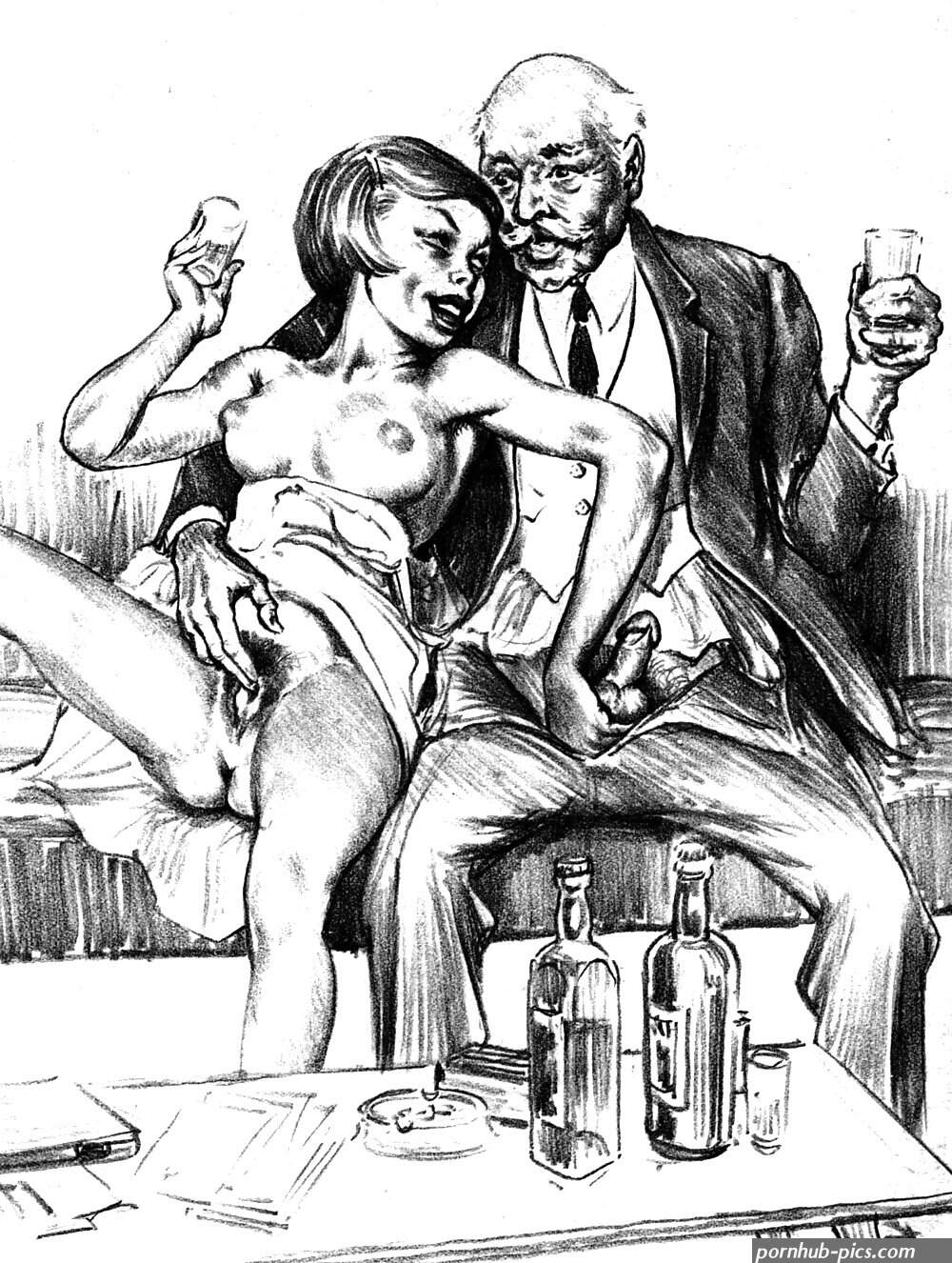 Vintage Porn DRAWINGS