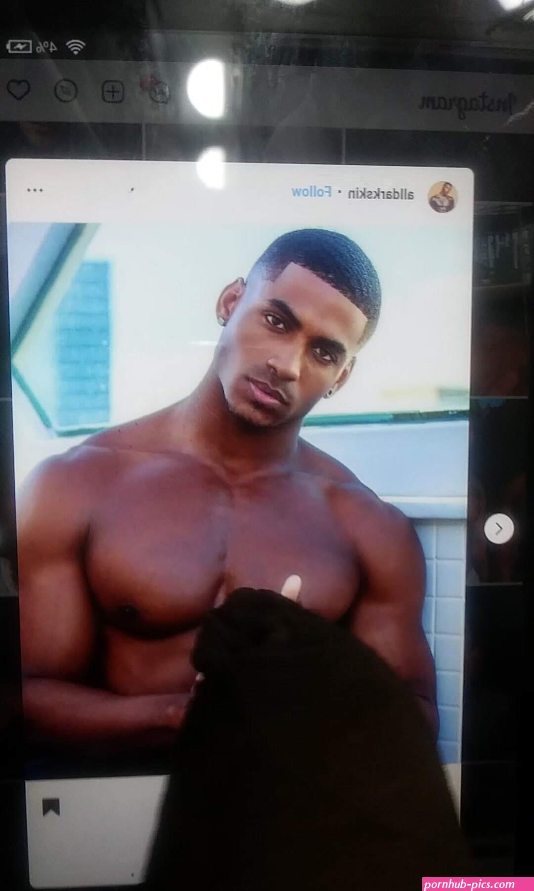 Cute black men cum tribute