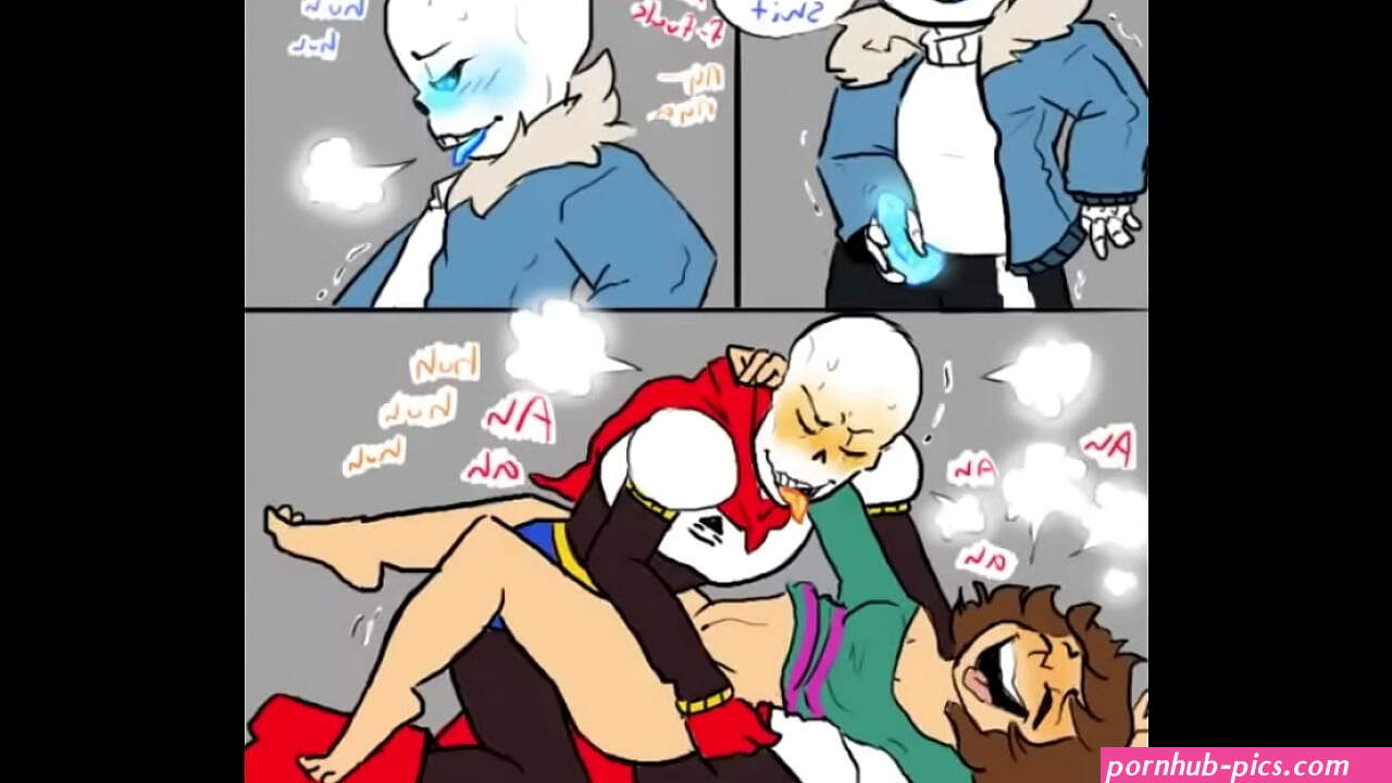 Sans Catches Papyrus Frisk Fighting Comic Dub Ft. ZenZer0 MagicalMysticVA
