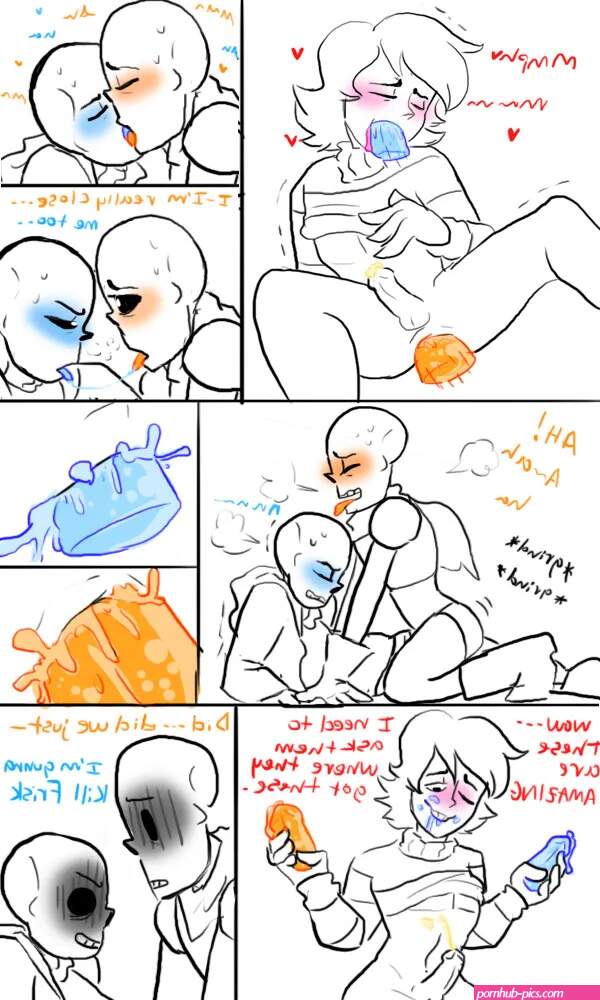 Sans X Frisk Porn Comic Dildo