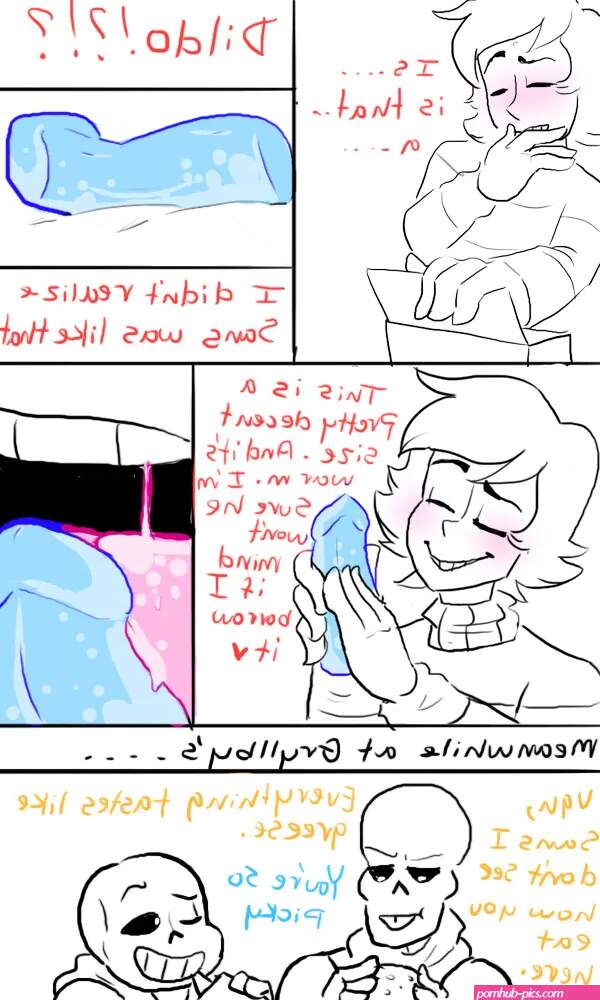Sans X Frisk Porn Comic Dildo