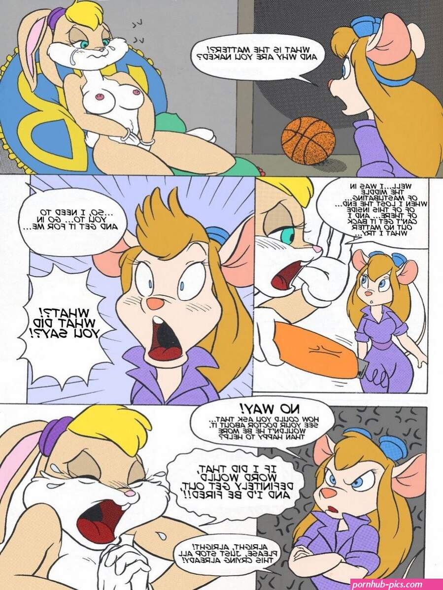 Gadget Hackwrench X Lola Bunny Porn comic Rule 34 comic Cartoon porn comic