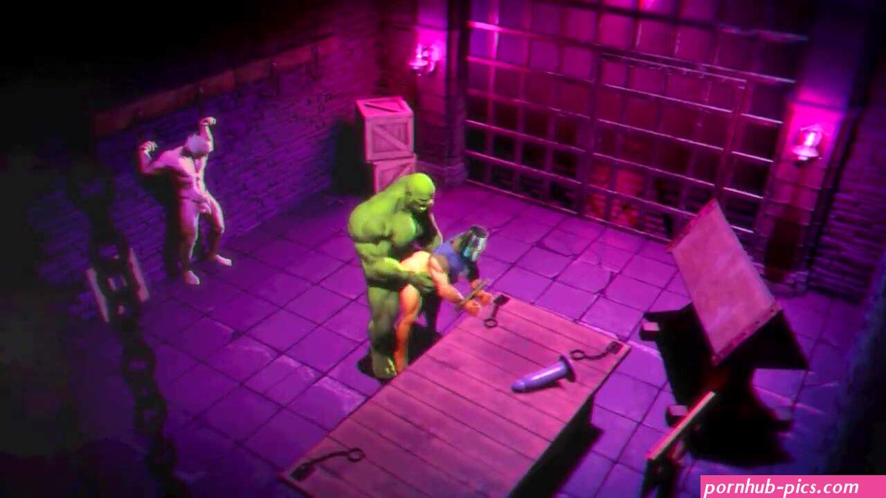 Cartoon Porn: Orc fucks