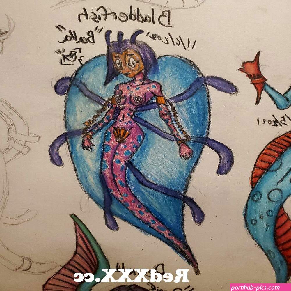 A mermaid inspired by the Garyfish from the game subnautica I call Snelly by me 1152021 from jse subnautica 17 Post