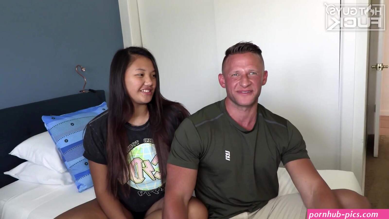 Beefy dude fucks Asian teen Natalia Cross Hot Guys Fuck