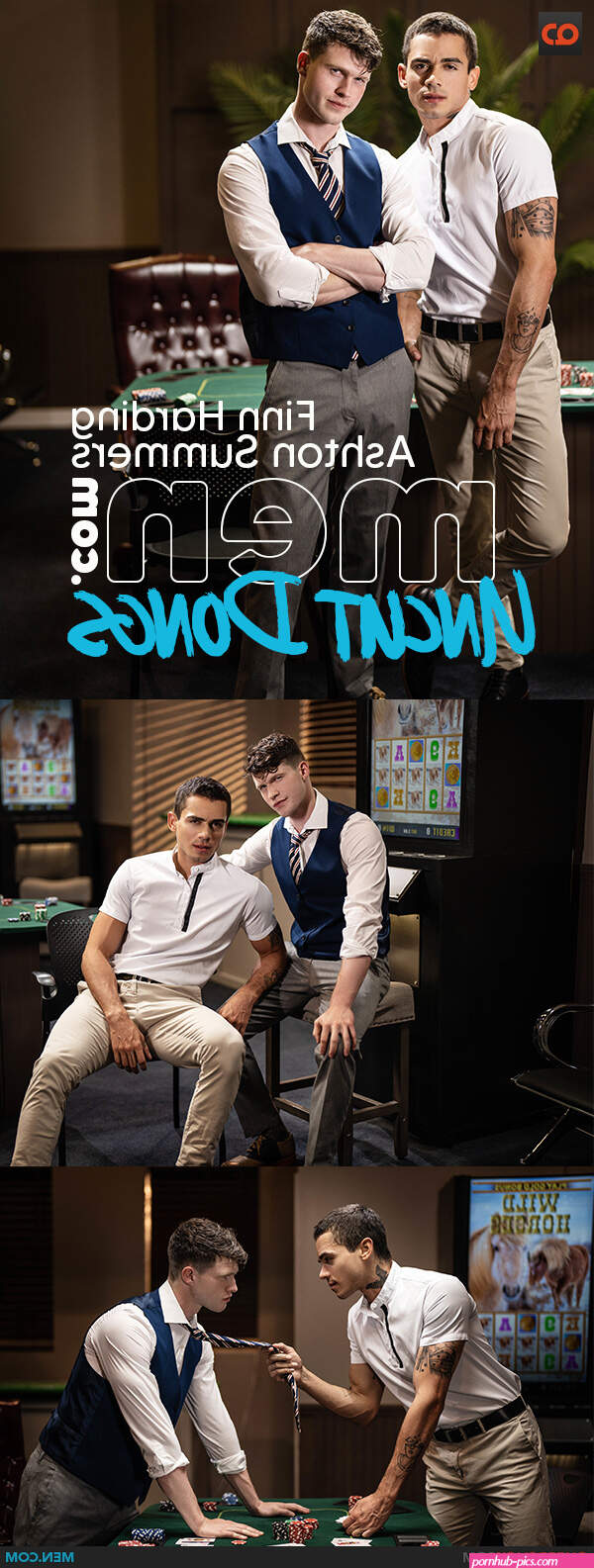 : Ashton Summers and Finn Harding