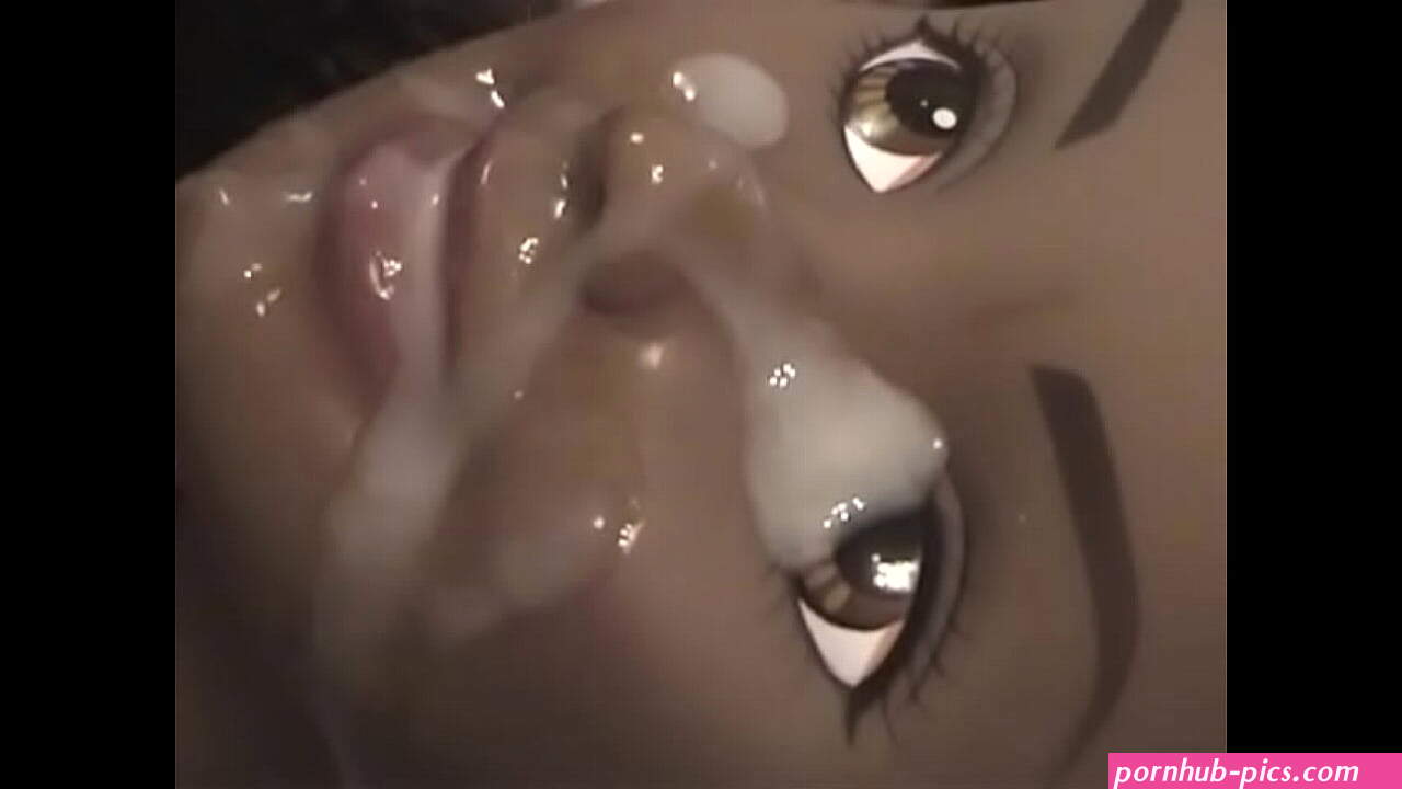 Cumming on Barbies Face