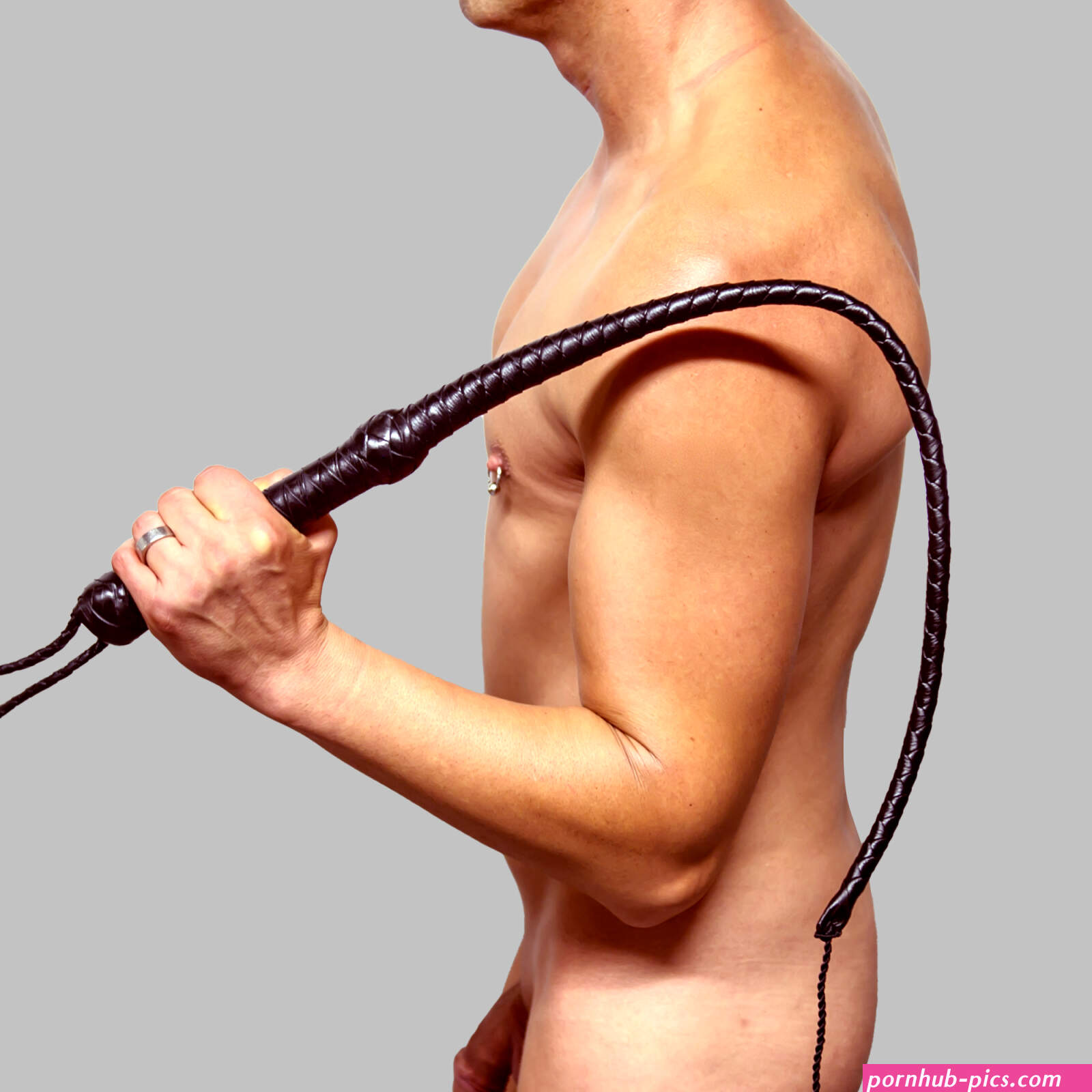 Buy BDSM Cowhide whip URANOS from MEO