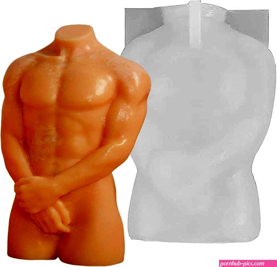 PAPERP Silicona para Cuerpo 3D Vela en Forma Cuerpo para Hombres y Mujeres tmidos Desnudos en 3D Vela con Forma Cuerpo para Hombres y Mujeres tmidas Desnudas :.mx: Hogar y Cocina
