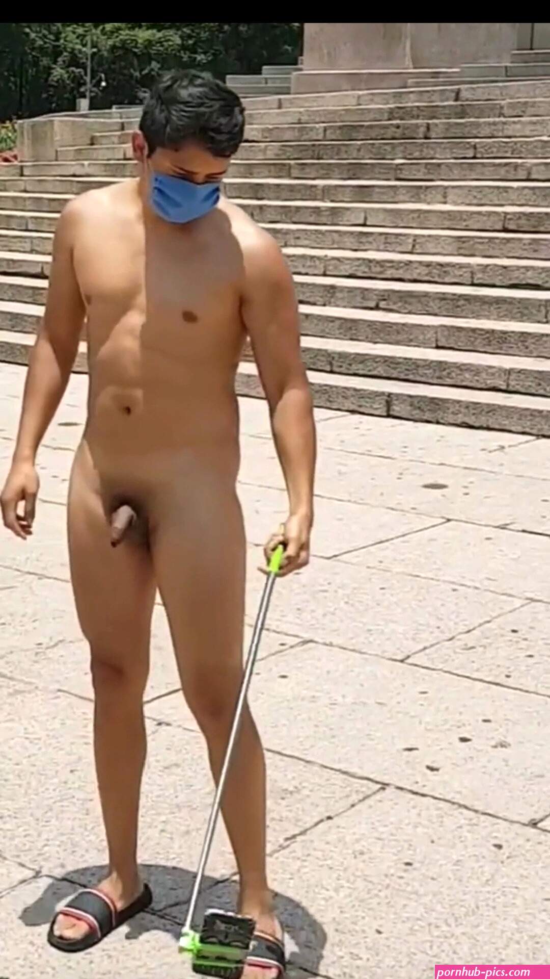 Nude men in public wnbr