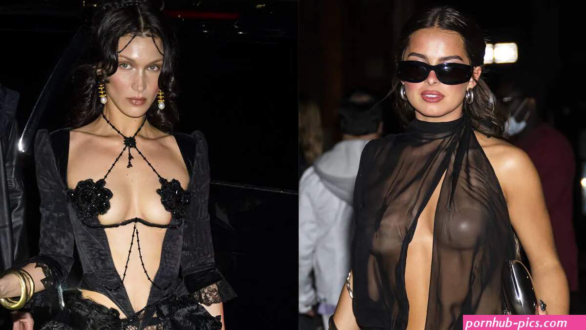 Stars strip off as Bella Hadid Addison Rae and Hailey Bieber hit Met Gala after-parties