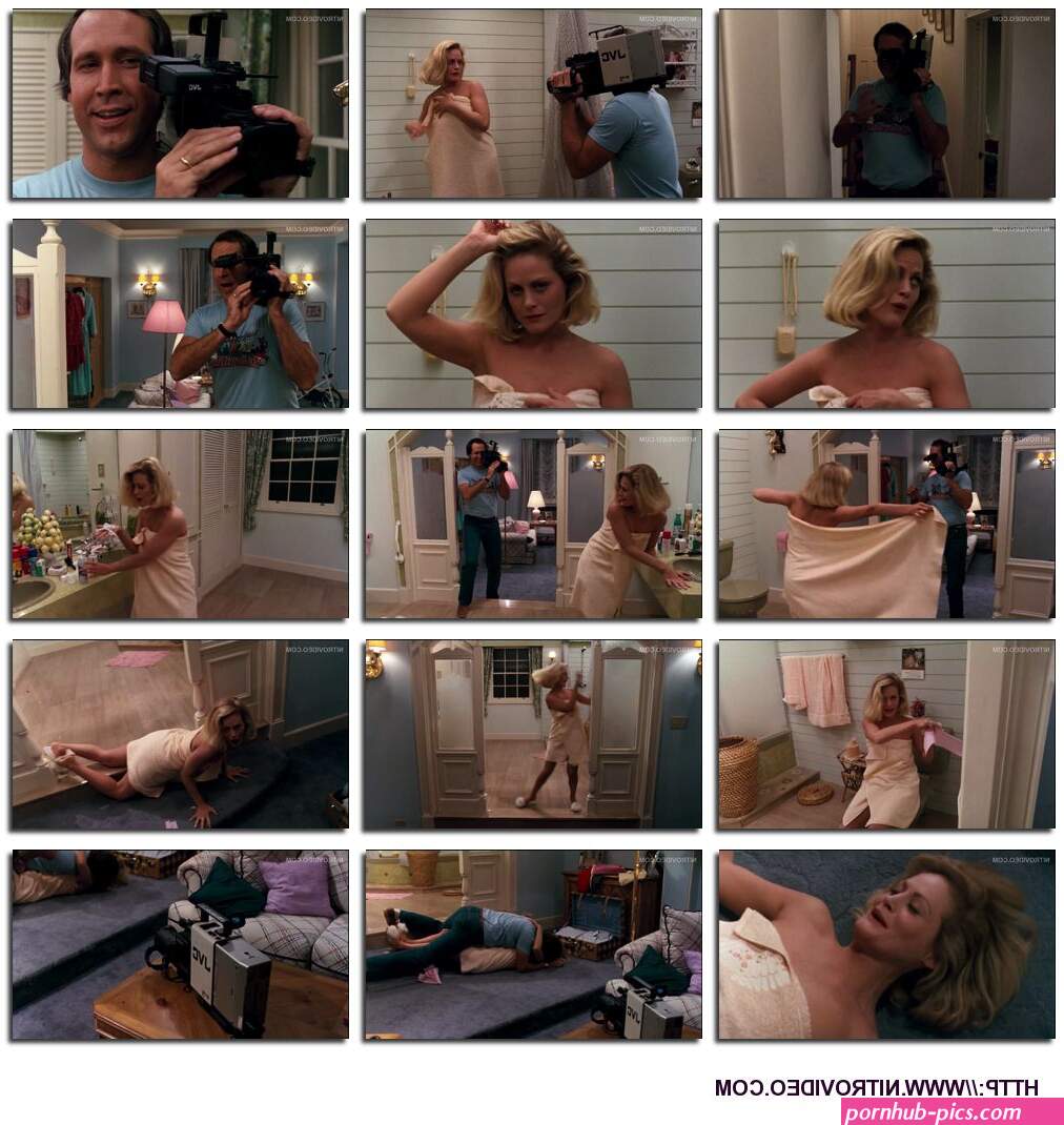 Naked Beverly DAngelo in National Lampoons European Vacation ANCENSORED