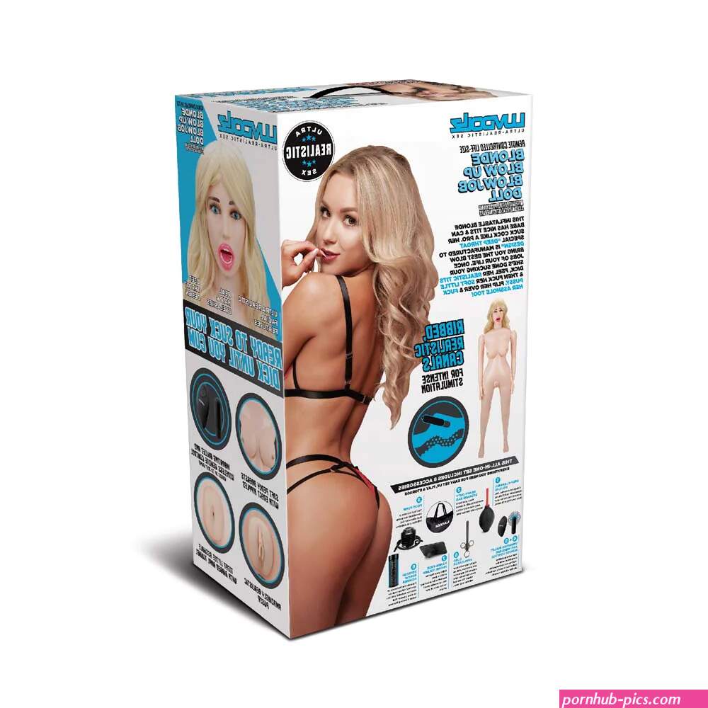 Remote Controlled Life-Size Blonde Blow Up Blowjob Doll