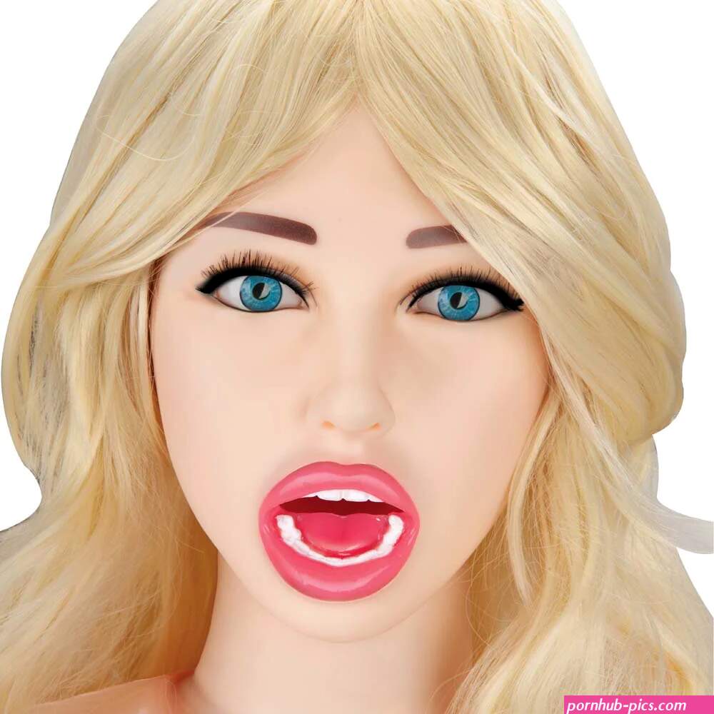 Remote Controlled Life-Size Blonde Blow Up Blowjob Doll