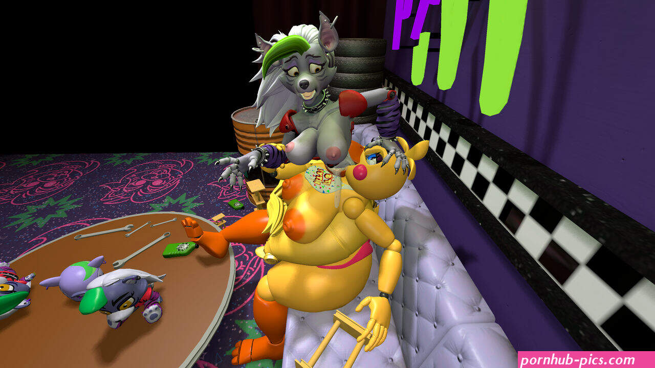 Sexy Animatronic Rivals: Toy Chicas Meal Nude by CrossVore on DeviantArt