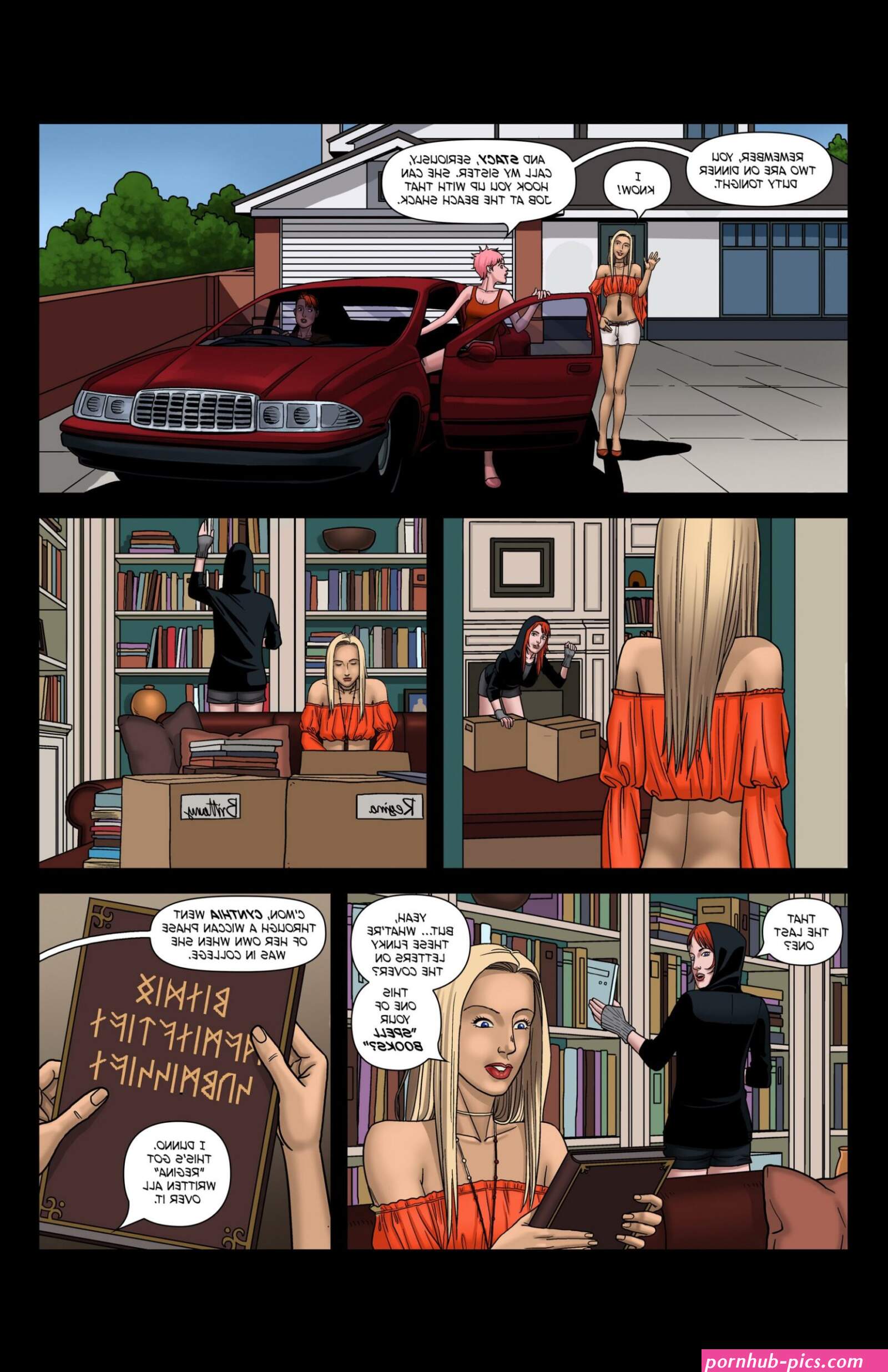 Bondage Erotic Cartoons Comics