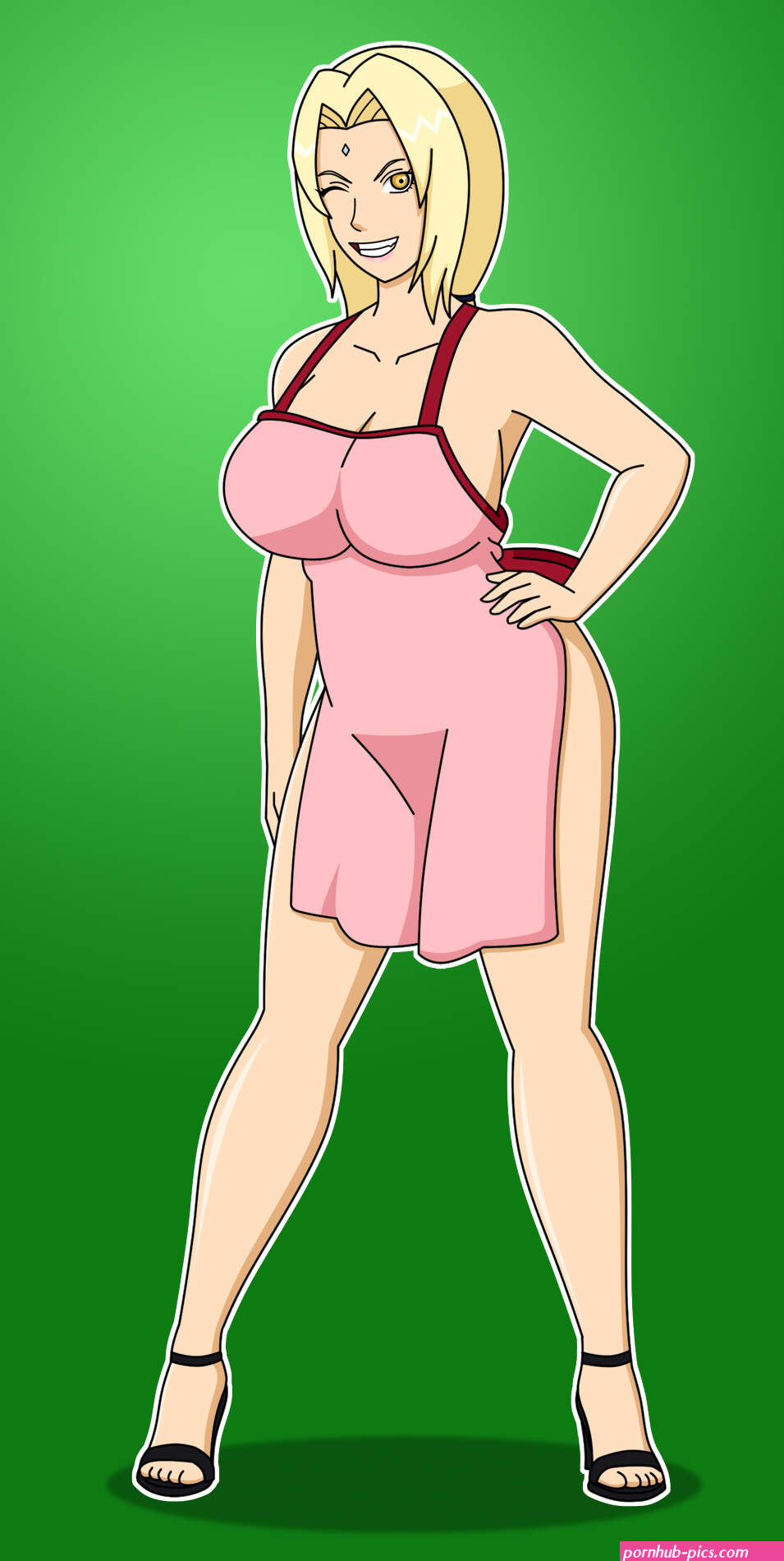 Tsunade Naked Apron by Pervyangel on Newgrounds