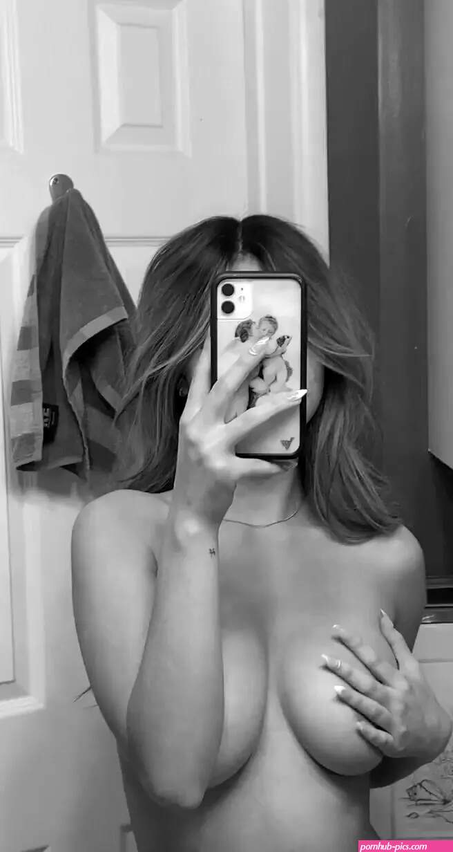 Cute Asian Babe Rubbing Her Big Tits Selfie Cam Video