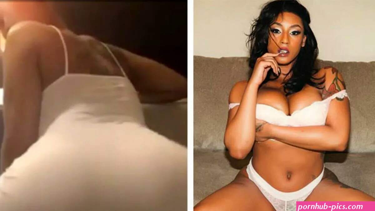 Mizz Twerksum babe flashes FULL booty in live stream wardrobe mishap