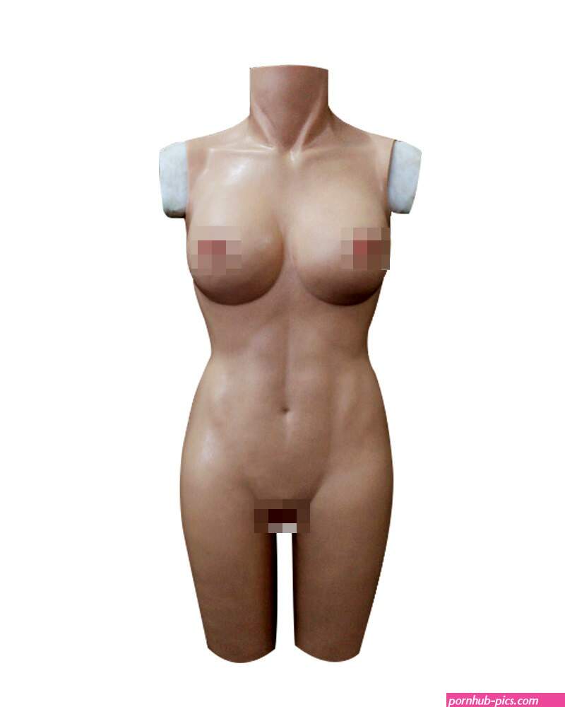 D Cup Female Body Suit Silicone Breast plate Vagina Naked
