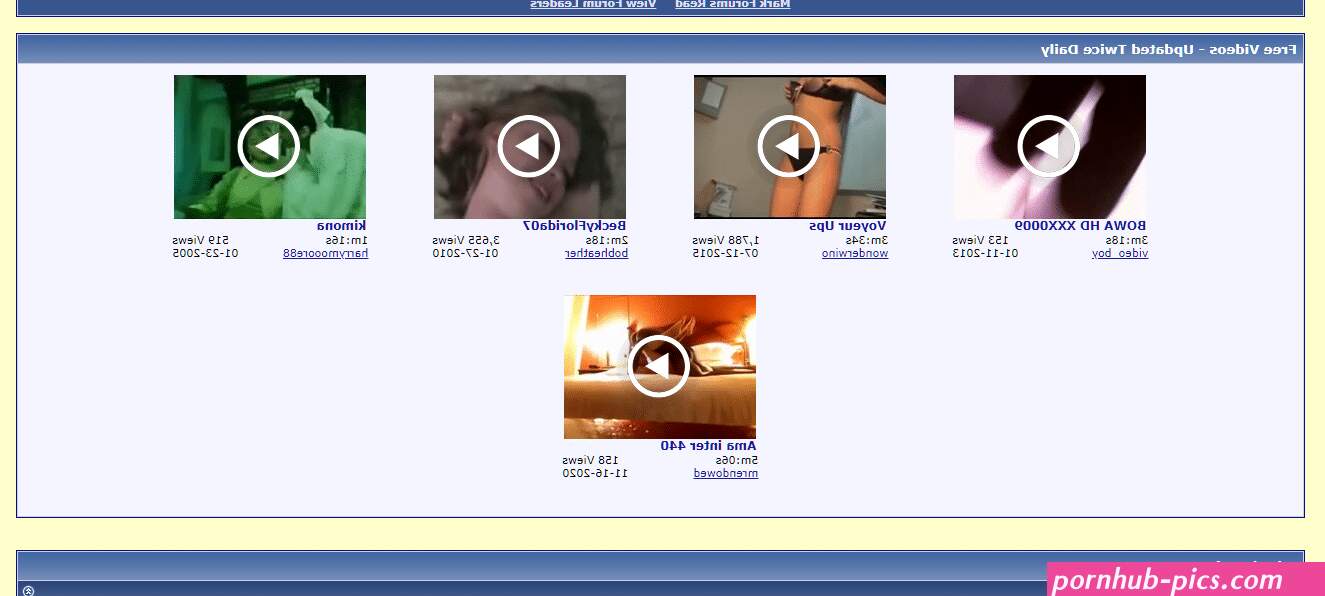 OneClickChicks Top-12 Porn Forum Like forum.