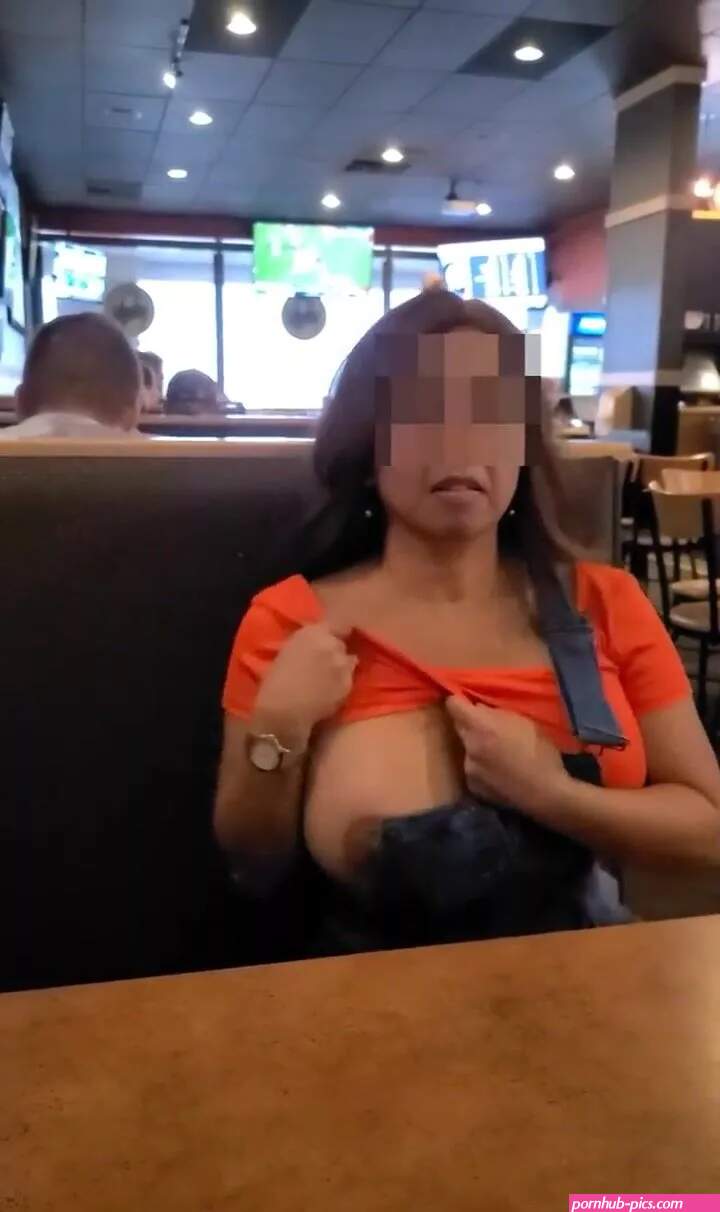 Asian Mom Showing Off Her Tits In Public Restaurant Leaked Video