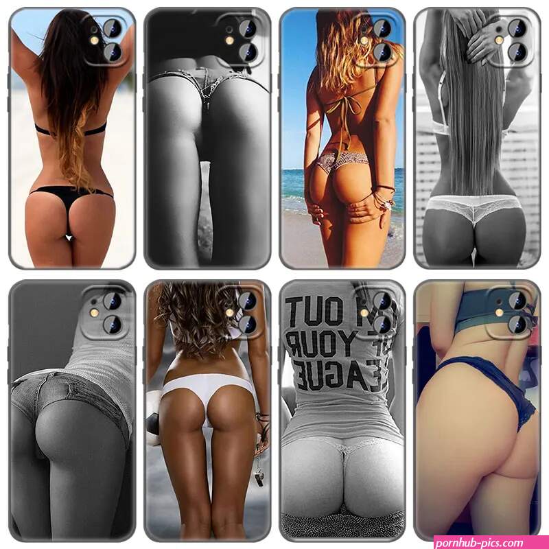 Sexy ass Underwear Phone Case For Apple iPhone 13 12 Mini 11 Pro Max XR X XS MAX 6 6S 7 8 Plus 5 5S SE 2020 Black Cover Coque