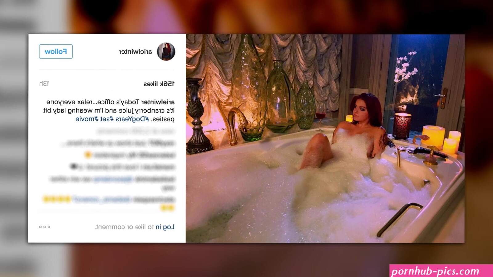 Ariel Winter Has One Huge Flaw in Her Nude Bath Picture