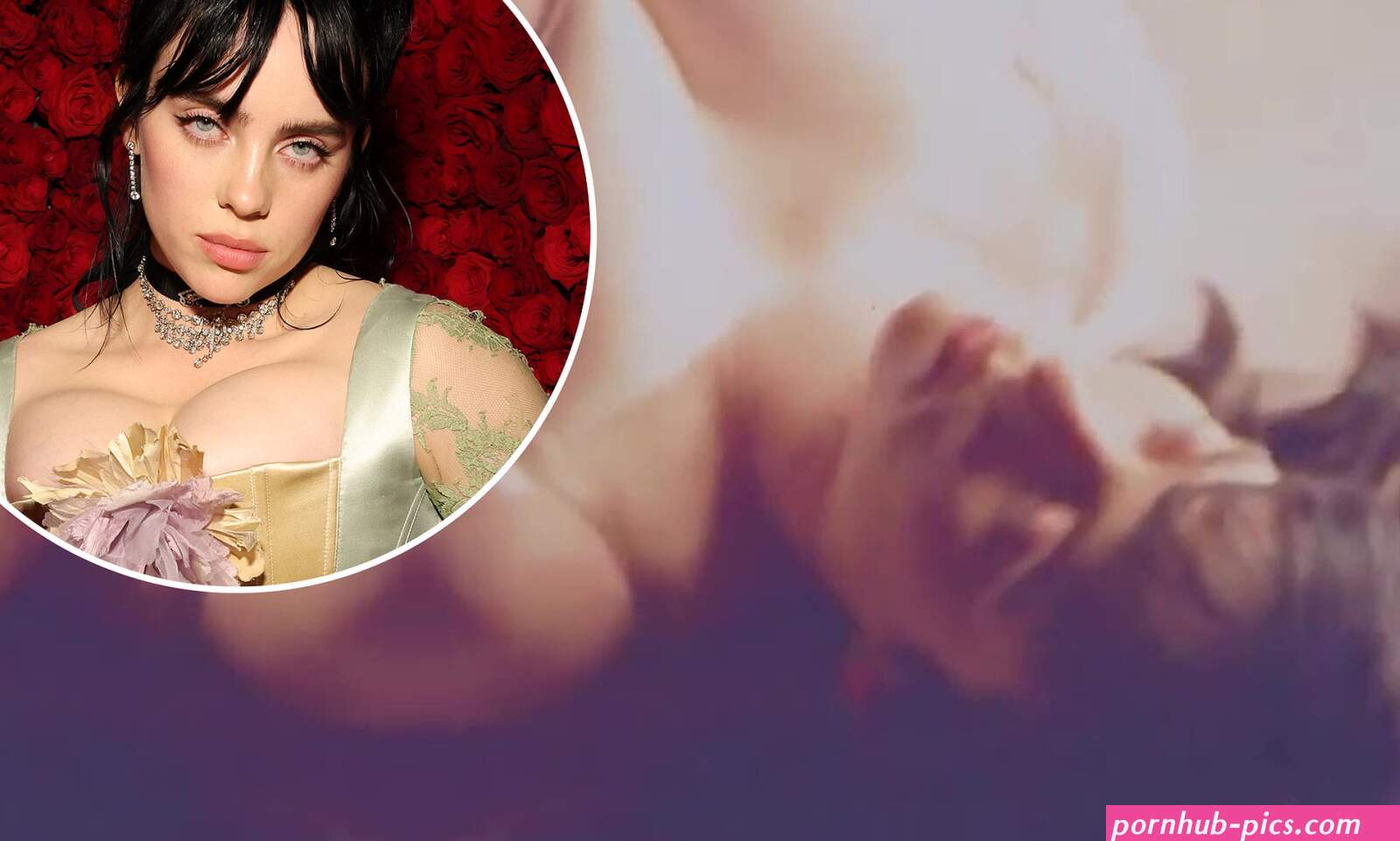 Billie Eilish posts sultry video modeling nude lingerie to promote new fragrance