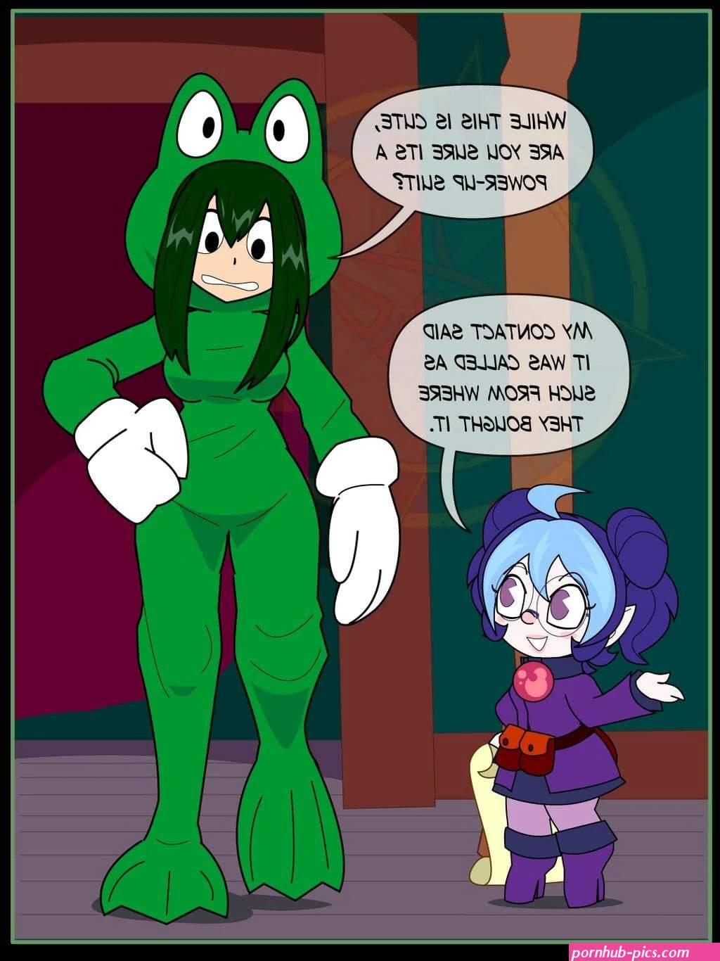 Extra Froppy Porn Comics by Dragon-Fangx my hero academia