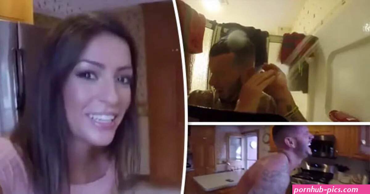 My d is on fire Sexy brunette puts PEPPER SPRAY in shower
