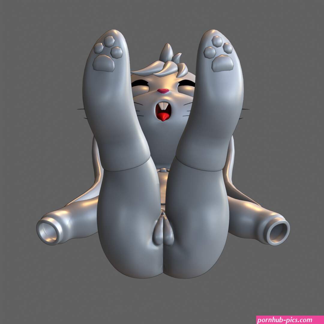 furry bunny naked 3D in 3DExport