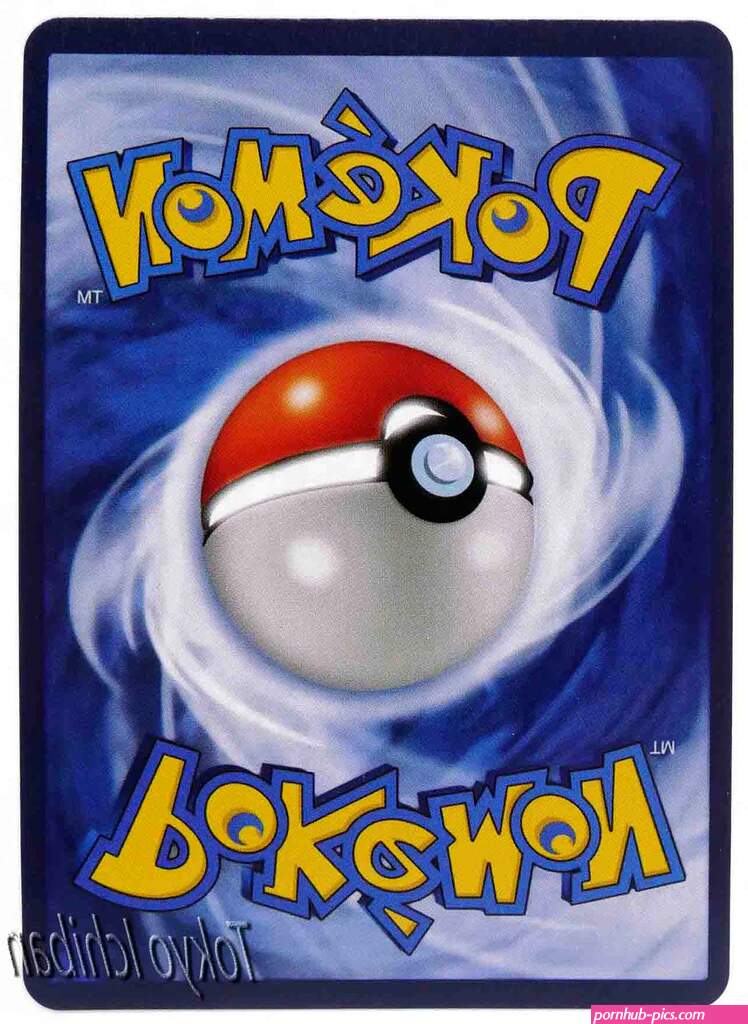 Pokémon Sexy Card Cynthia Trainer Hentai Nude Naked 7
