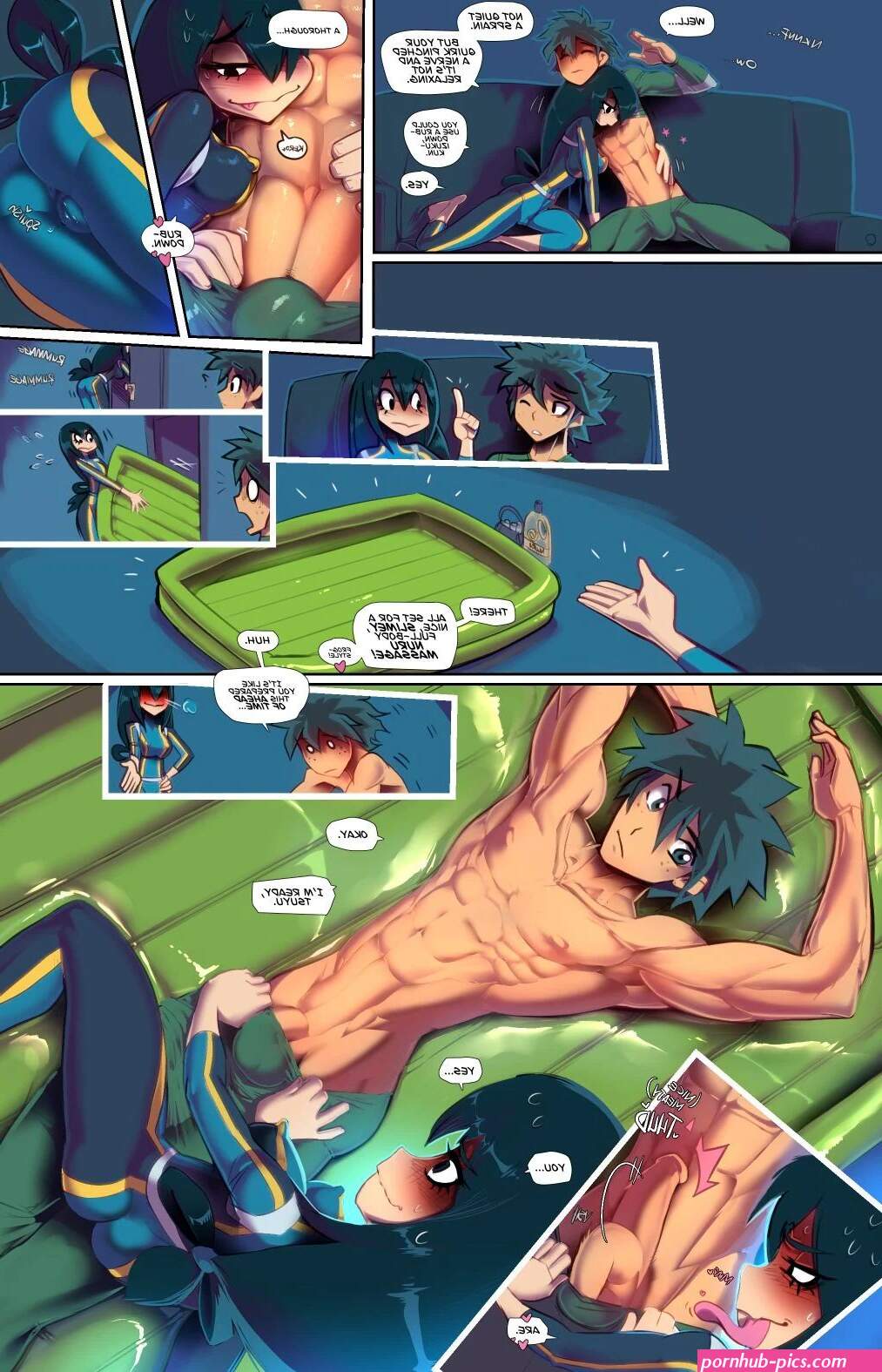 Deku and Froppy SMASH part 1 Hentai english 02