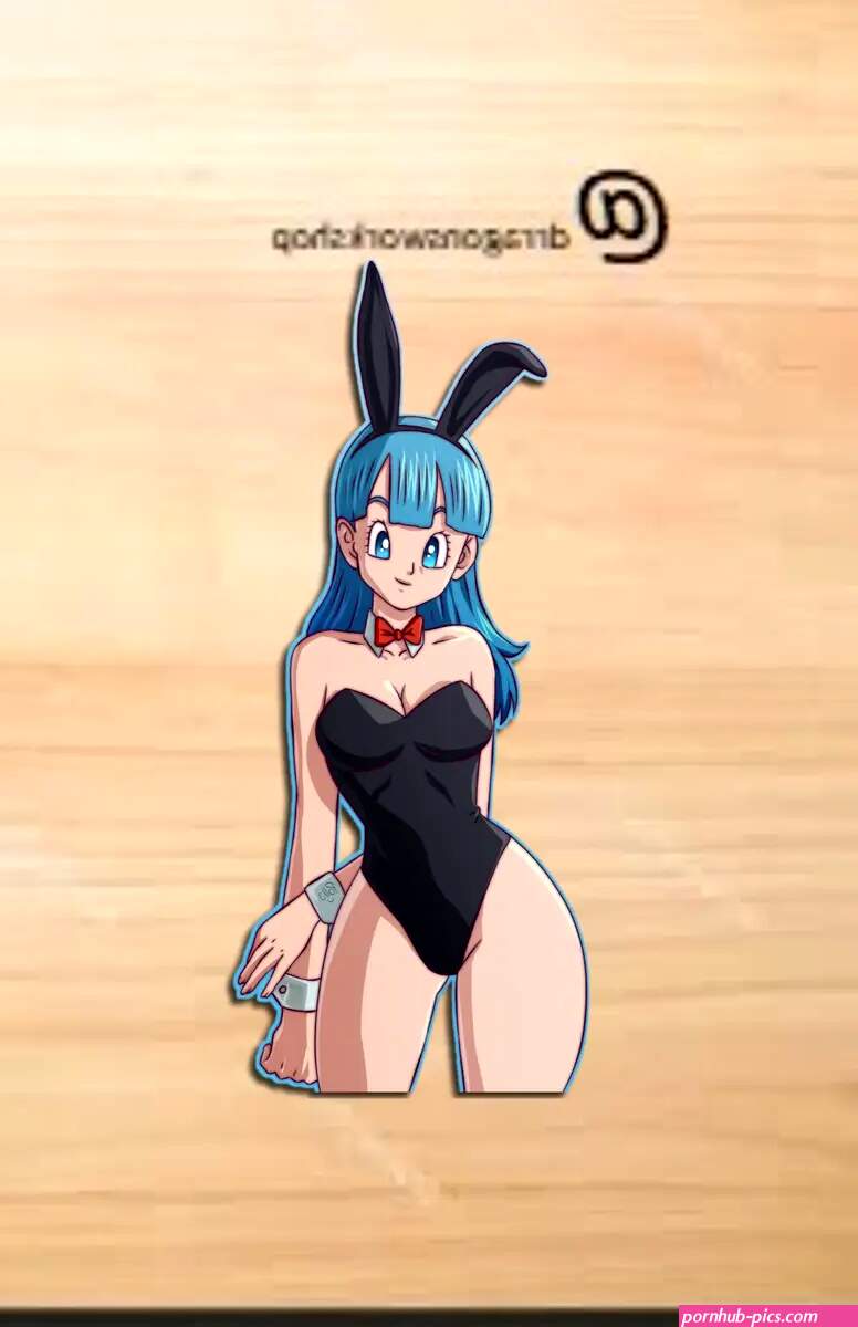 bulma vinyl sticker anime nude dbz 6 inch